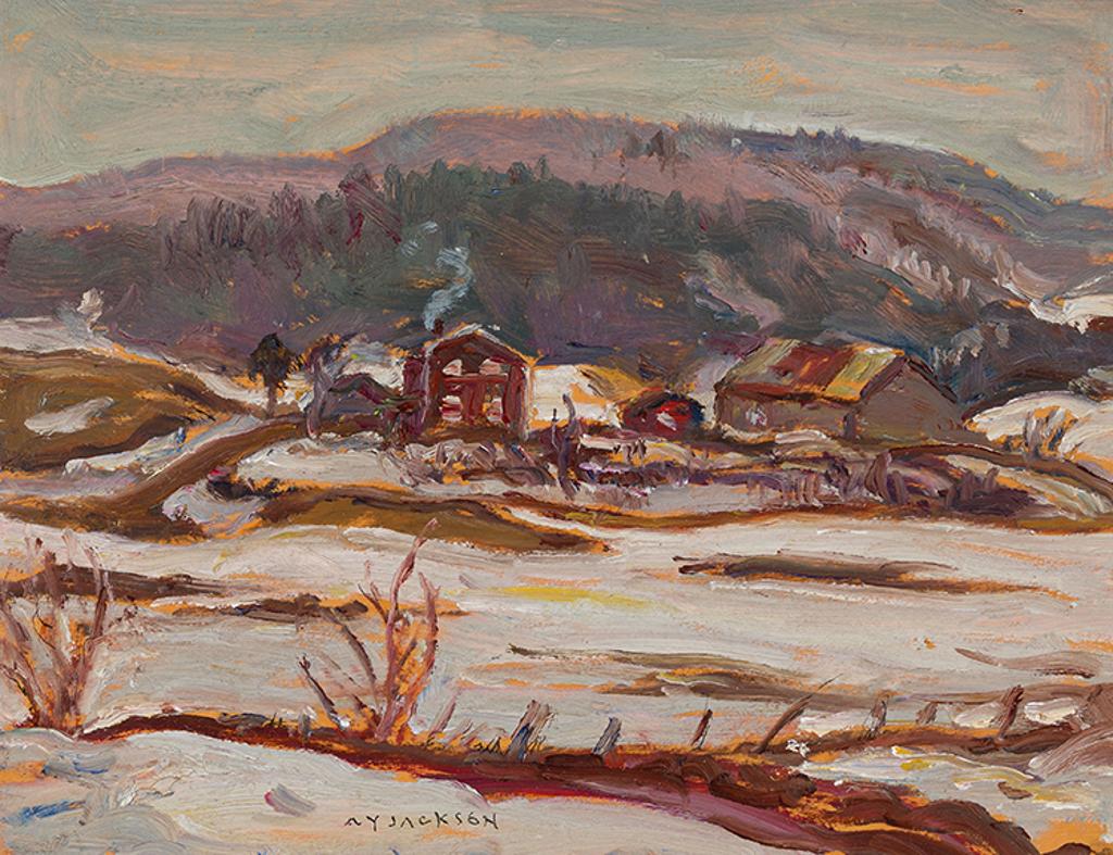 Alexander Young (A. Y.) Jackson (1882-1974) - Dead End Road, St. Sixte