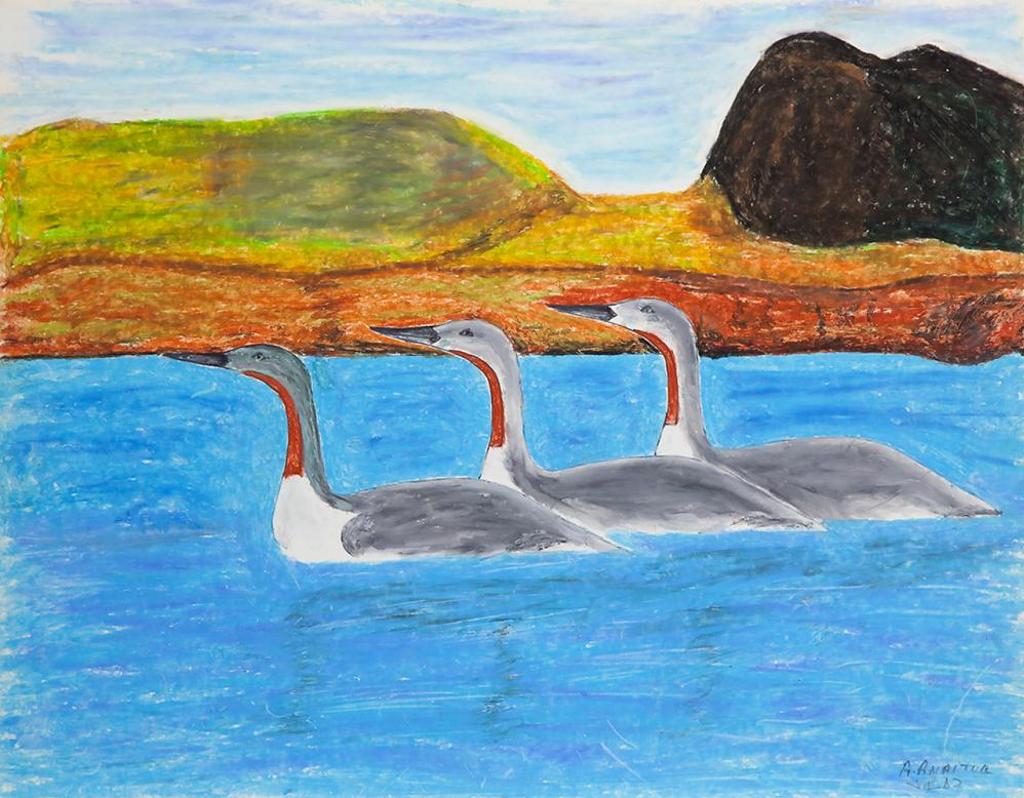 Ann Anaituq - Three Loons