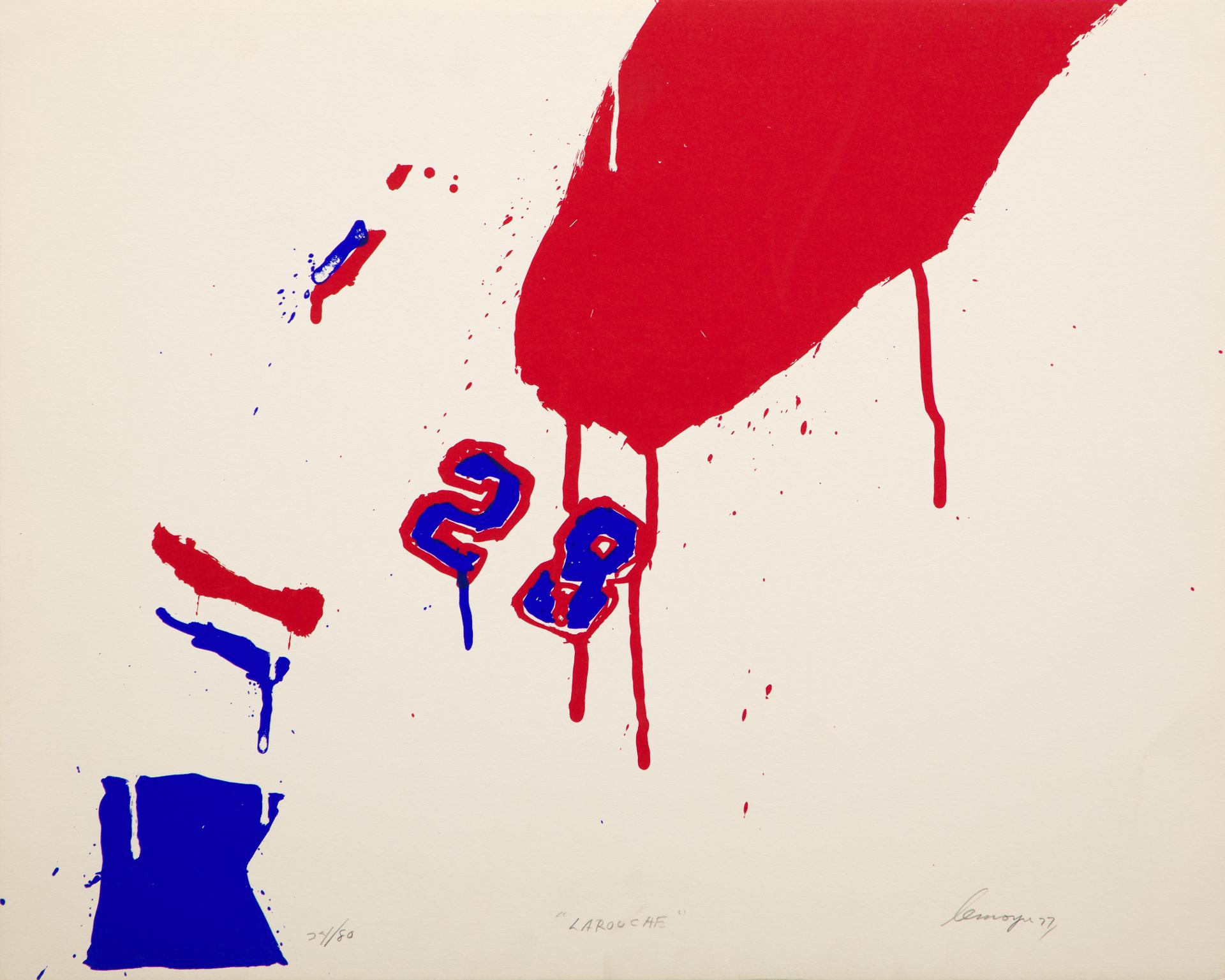 Serge Lemoyne (1941-1998) - Larouche, 1977
