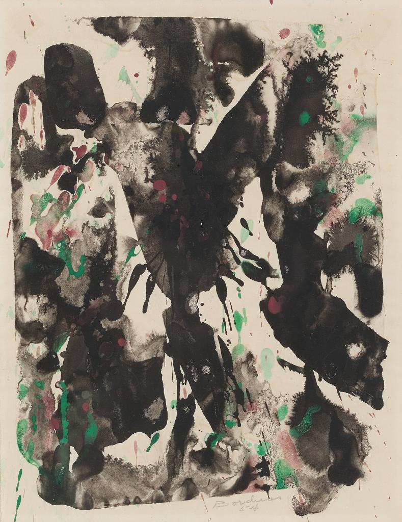 Paul-Émile Borduas (1905-1960) - L'angle À La Blanche Famille
