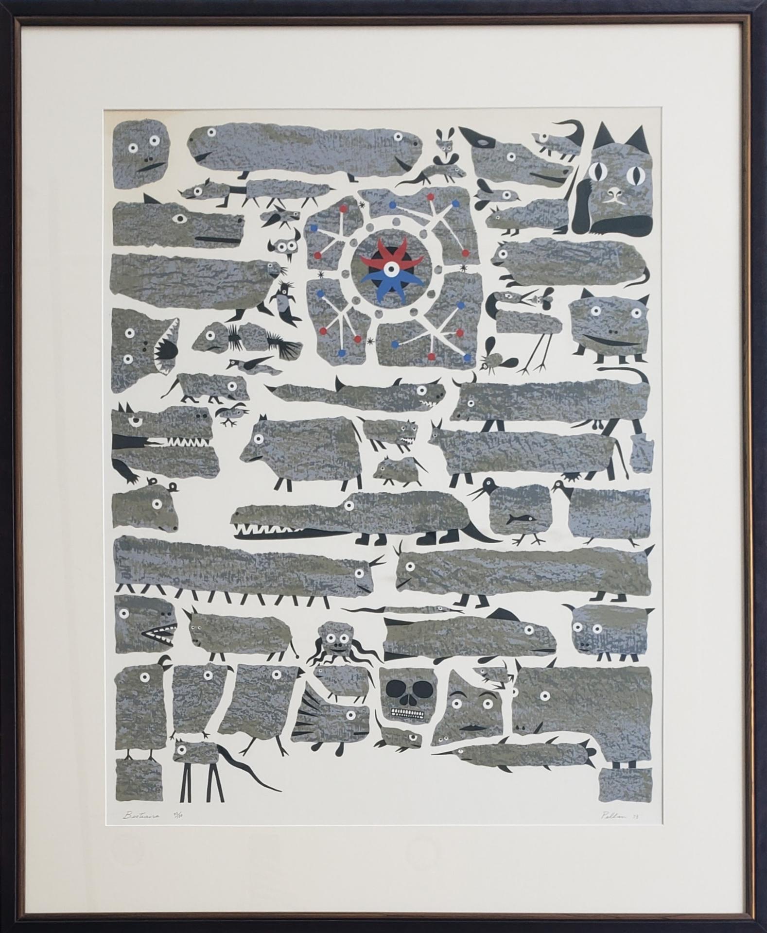 Alfred Pellan (1906-1988) - Bestiaire I, 1973