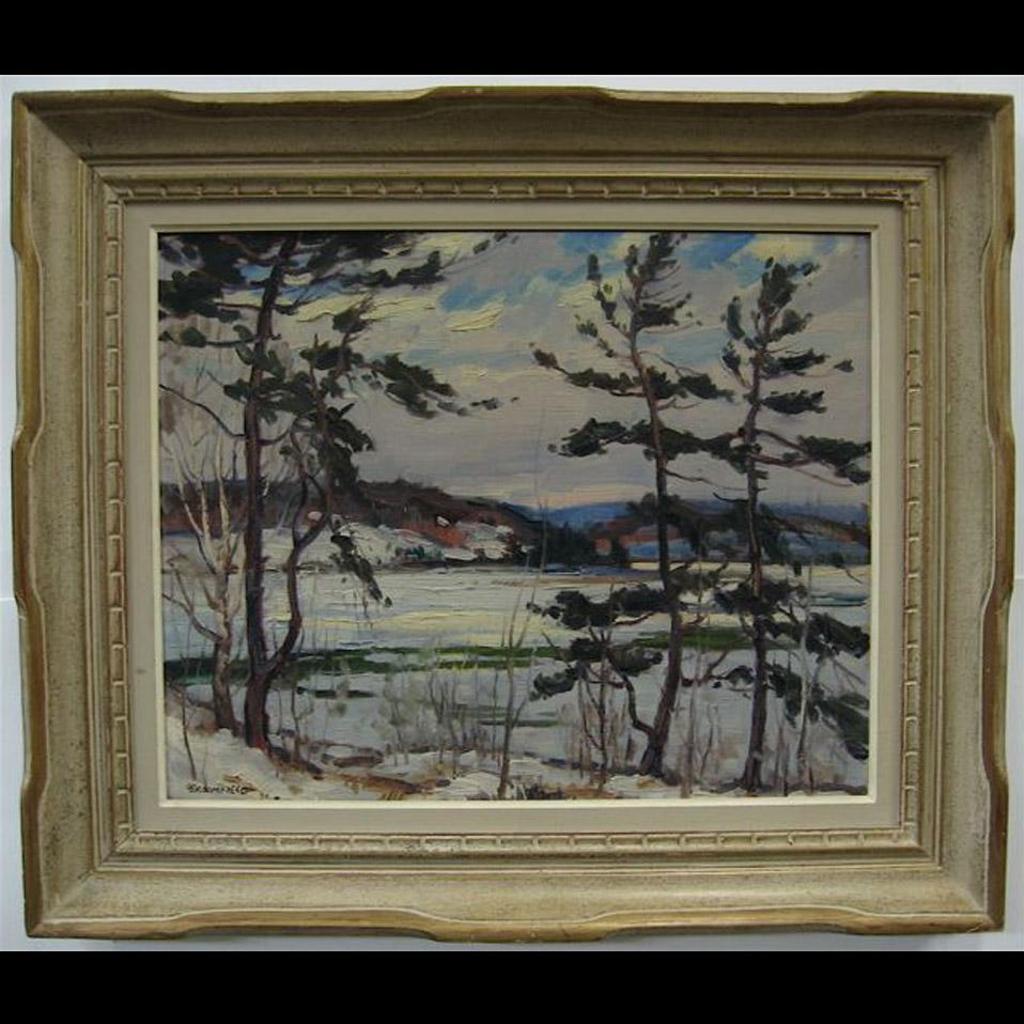 Adolphus George Broomfield (1906-1992) - Pine Trees Near Erindale, Ont. 1941
