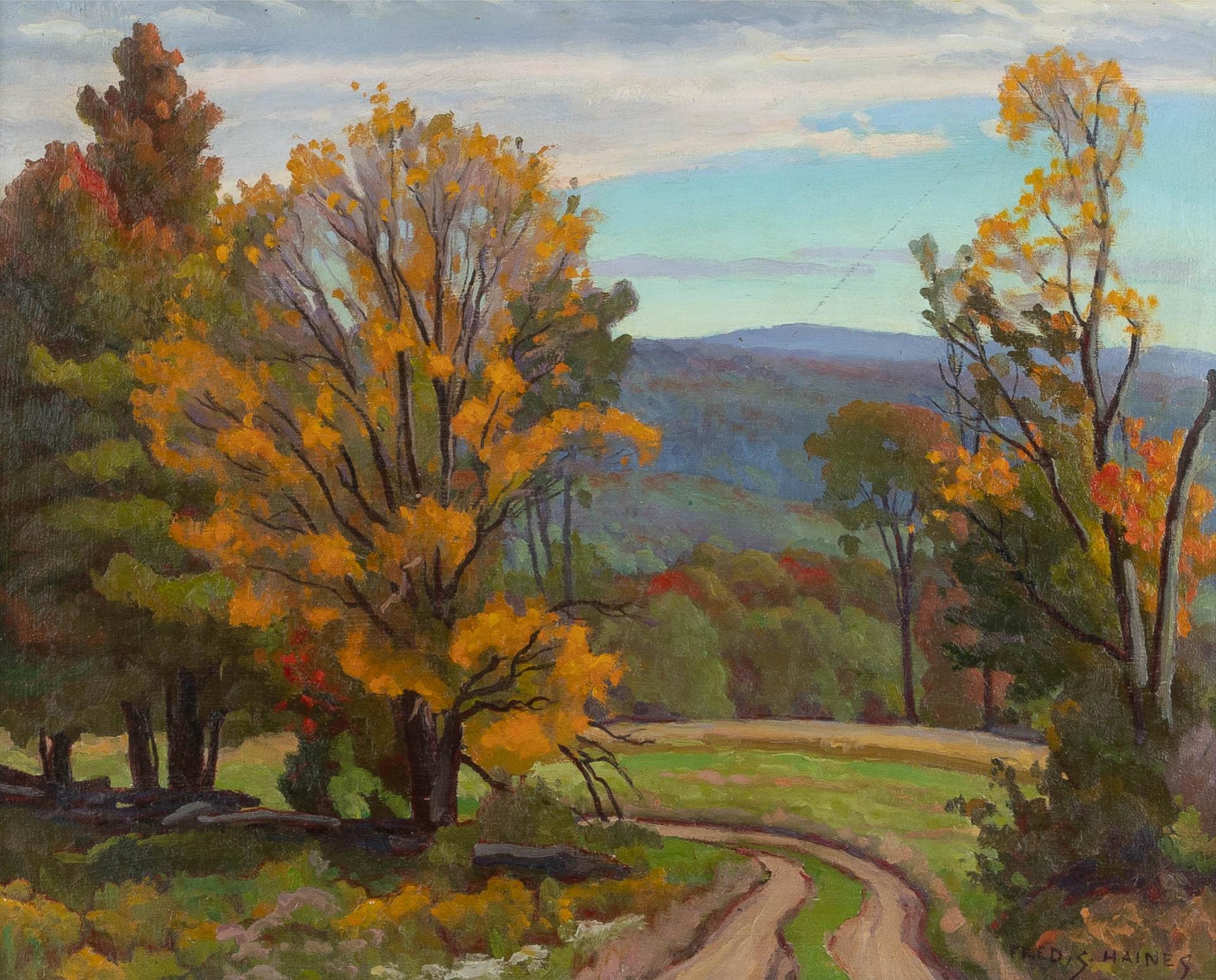 Frederick Stanley Haines (1879-1960) - Turn In The Road