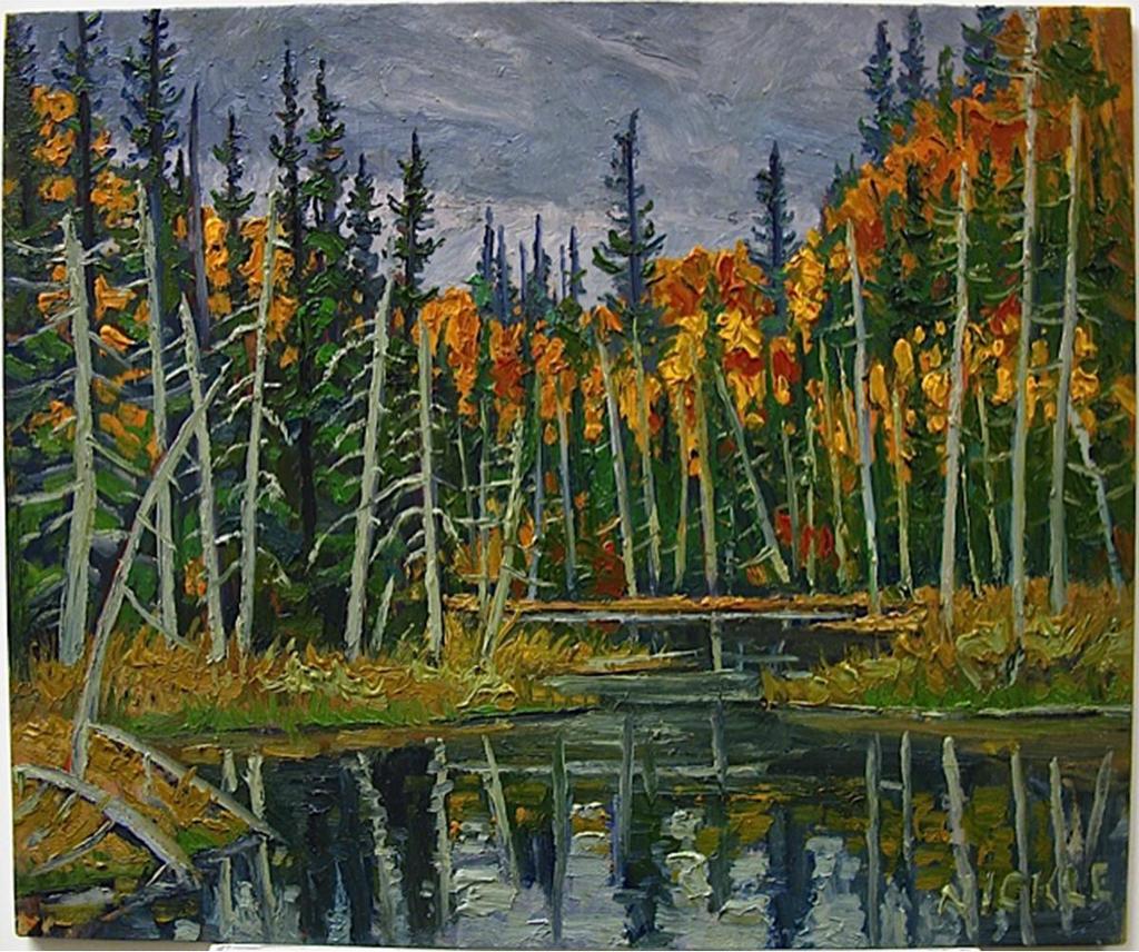 Lawrence Nickle (1931-2014) - Tim River Below Algonquin Landing, Petawawa Water Shed Ii