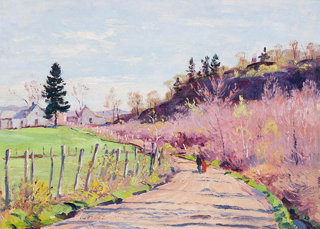 Robert Wakeham Pilot (1898-1967) - Spring Day, Ste. Flore, PQ