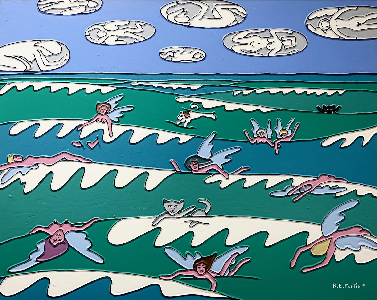 Robert-Émile Fortin (1945-2004) - La Vie De Partout