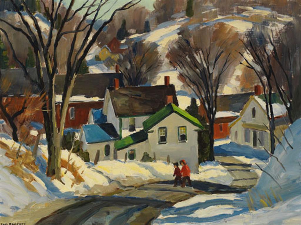 Thomas Keith (Tom) Roberts (1909-1998) - Winter Morning Shadows, Stewartown