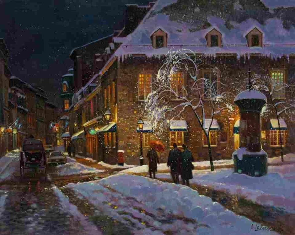 Andris Leimanis (1938) - Romantic Heritage in Old Montreal (1995)