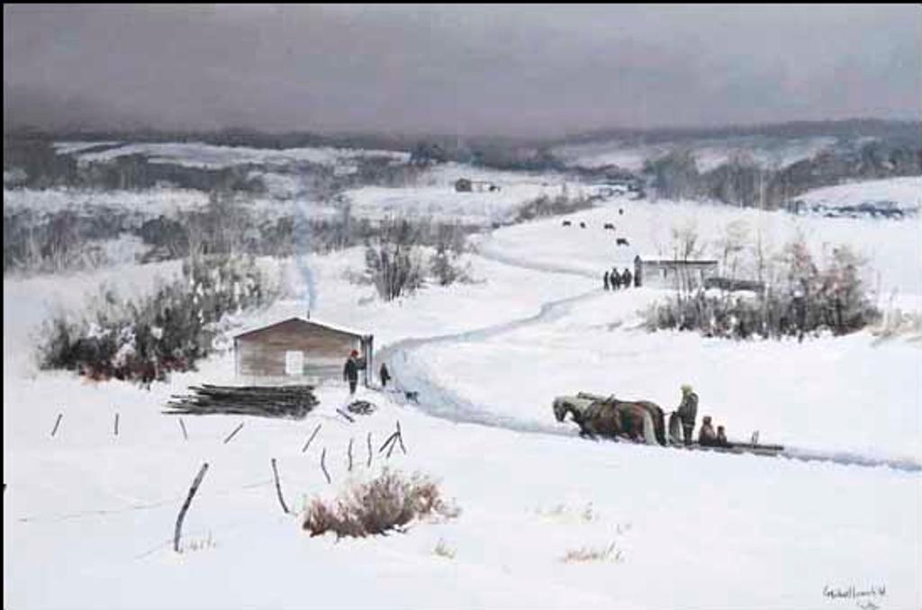 Michael Lonechild (1955) - After a Cold Spell (02567/2013-2633)