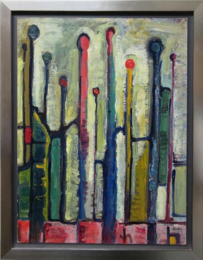 Jack Beder (1910-1987) - Vertical Structures, 1965