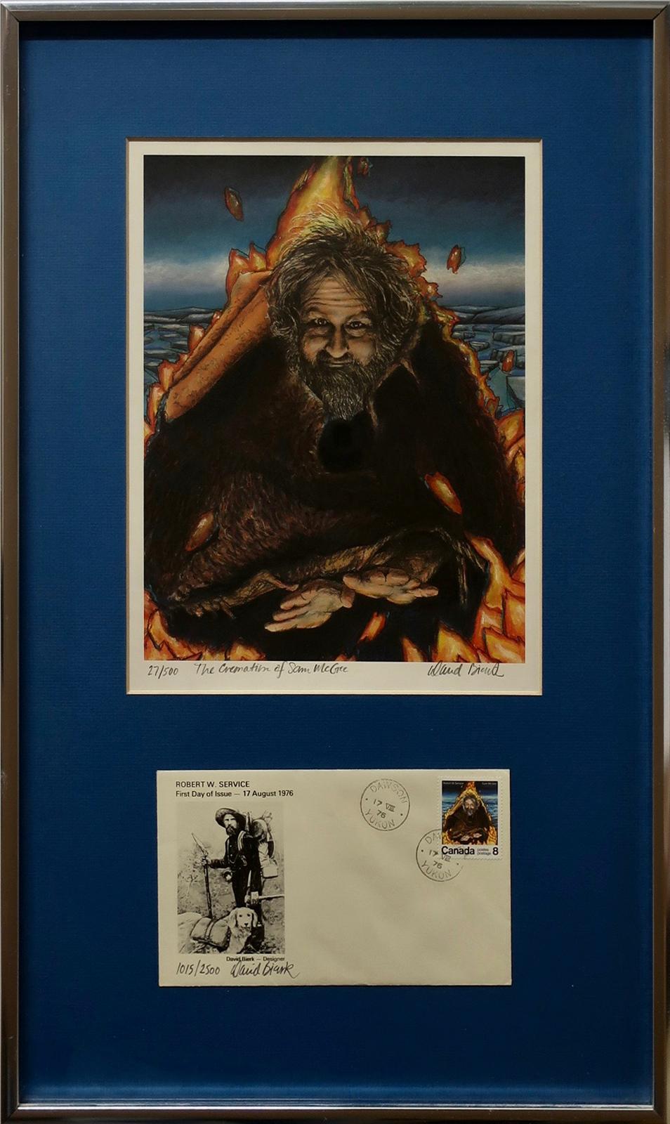 David Charles Bierk (1944-2002) - The Cremation Of Sam Mcgee