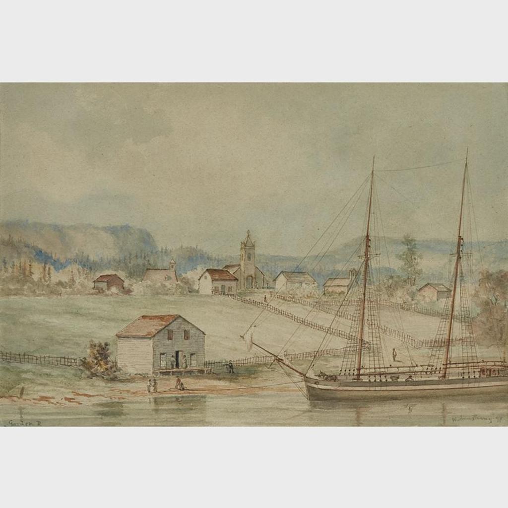 William Armstrong (1822-1914) - Garden River Mission, Georgian Bay