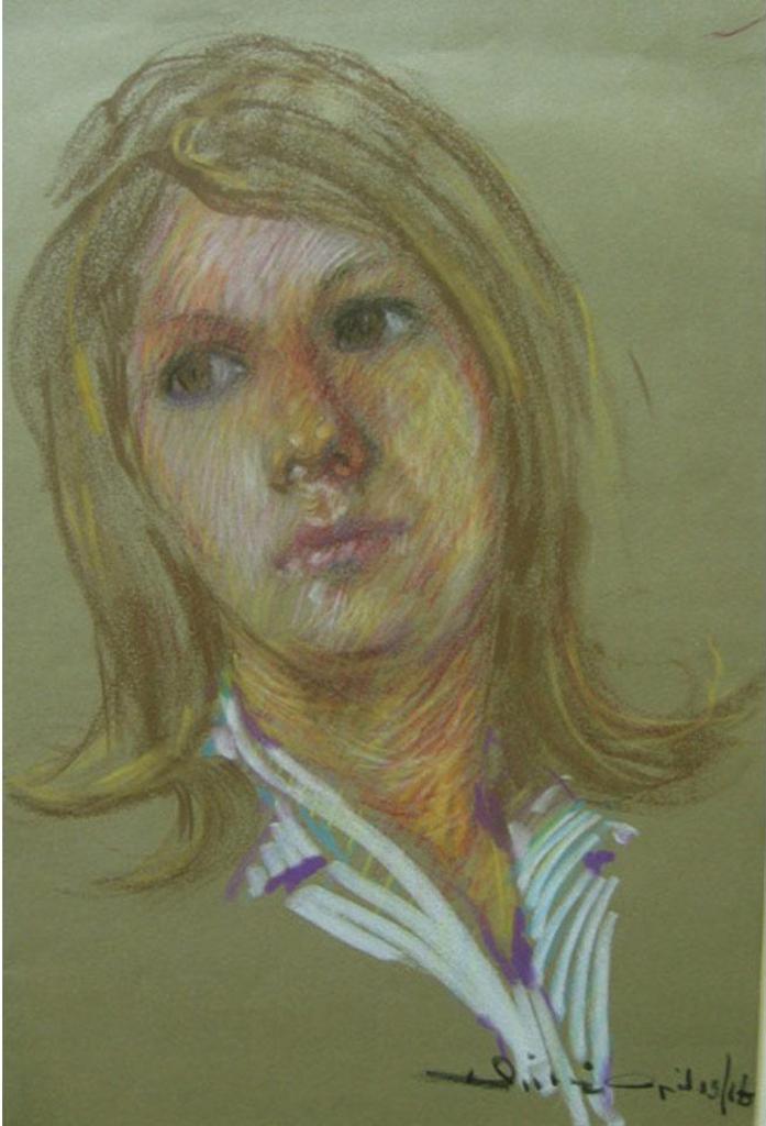Arthur Shilling (1941-1986) - Blond Haired Girl