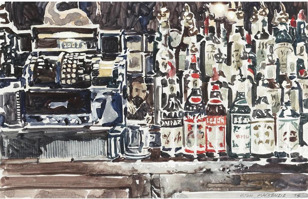 Hugh Seaforth Mackenzie (1928) - Behind The Bar