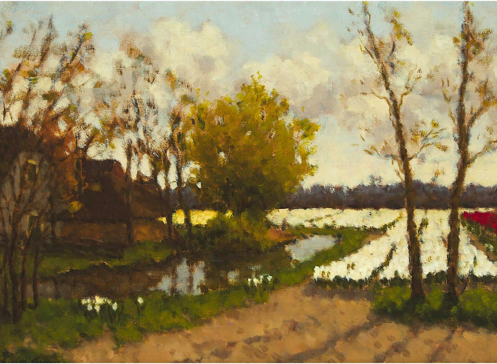 Leo van den Ende (1939) - Farm At Sassenheim