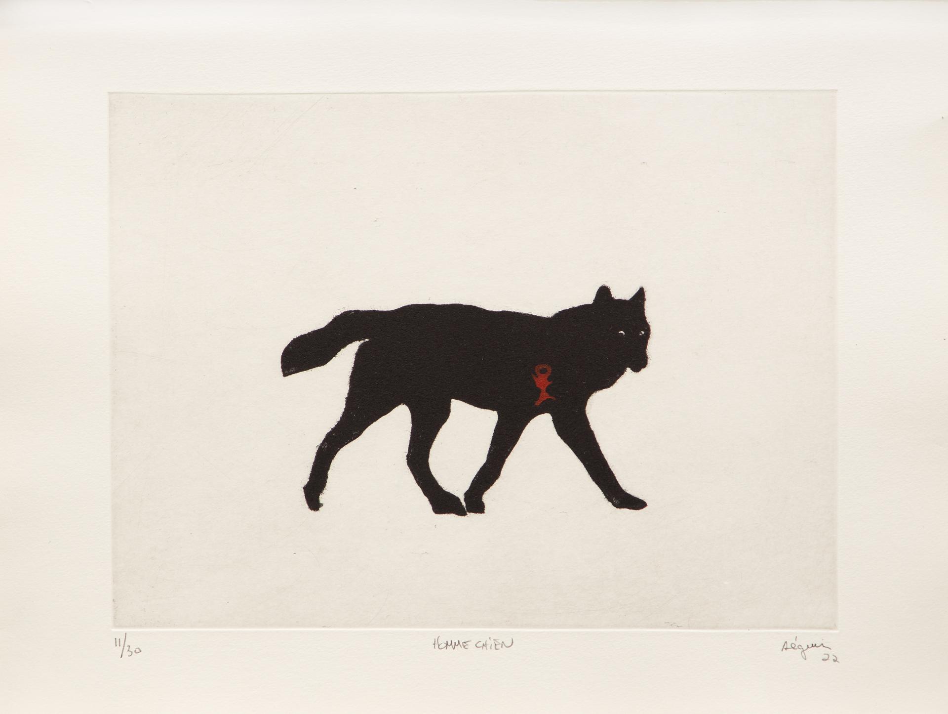 Marc Séguin (1970) - Homme-chien, 2022