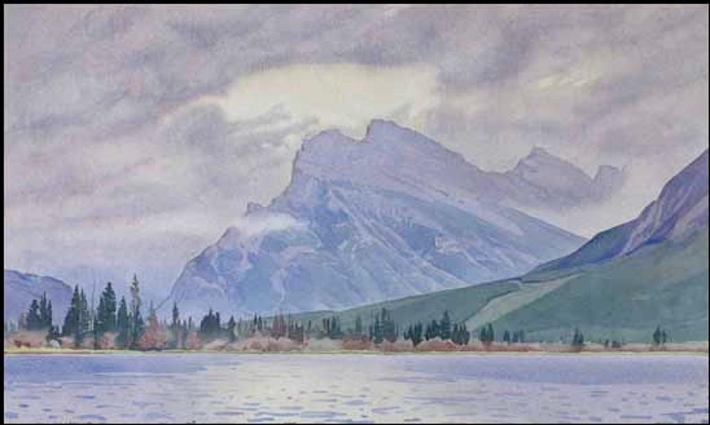 Walter Joseph (W.J.) Phillips (1884-1963) - Mount Rundle