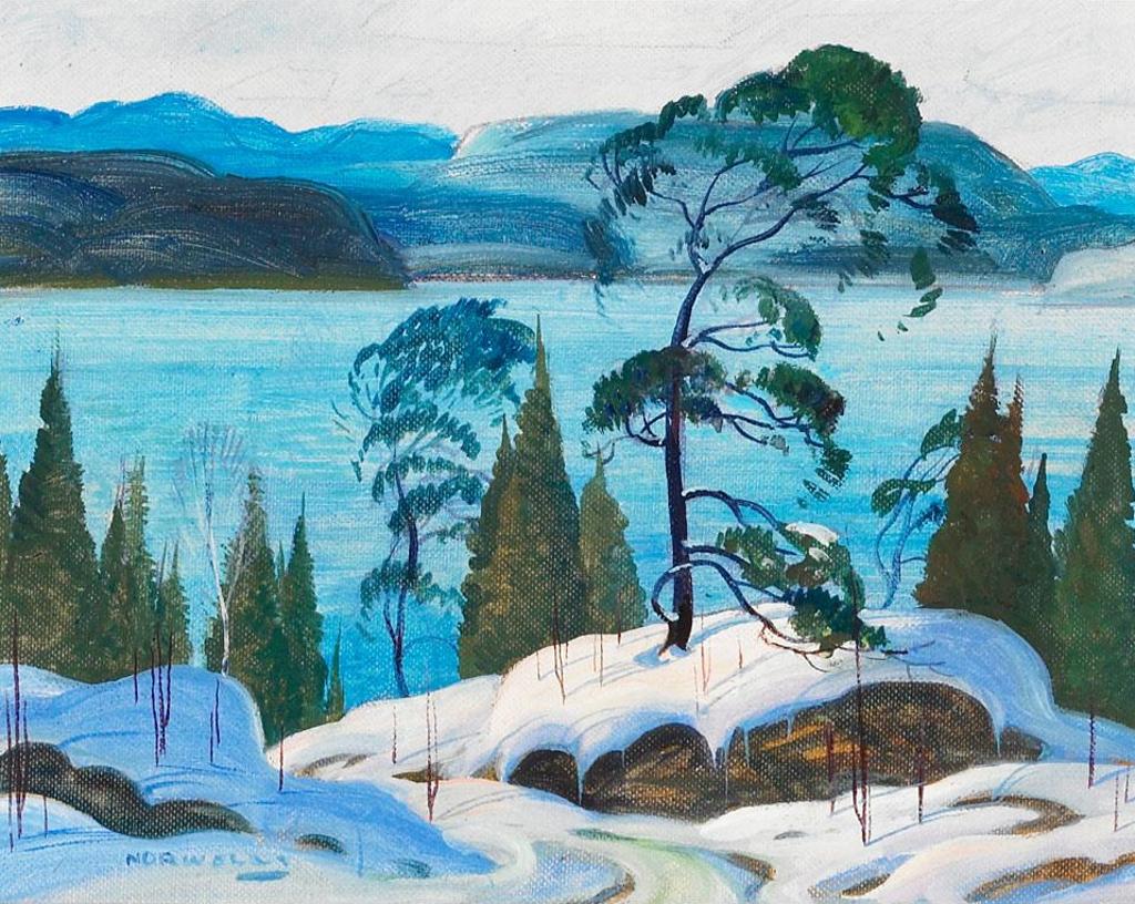 Graham Norble Norwell (1901-1967) - Winter Landscape