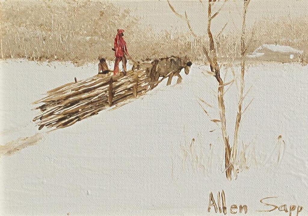 Allen Fredrick Sapp (1929-2015) - Hauling Logs