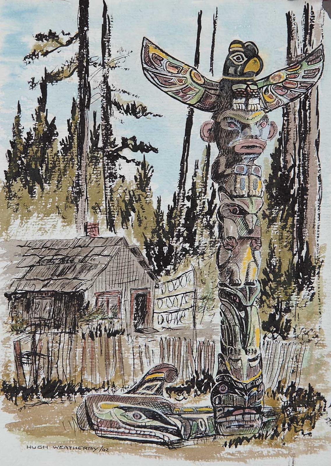 Hugh Weatherby - Untitled - West Coast Totem
