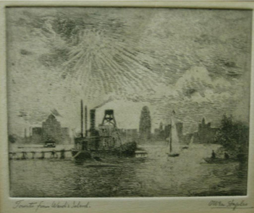 Owen B. Staples (1866-1949) - Toronto From Ward’S Island