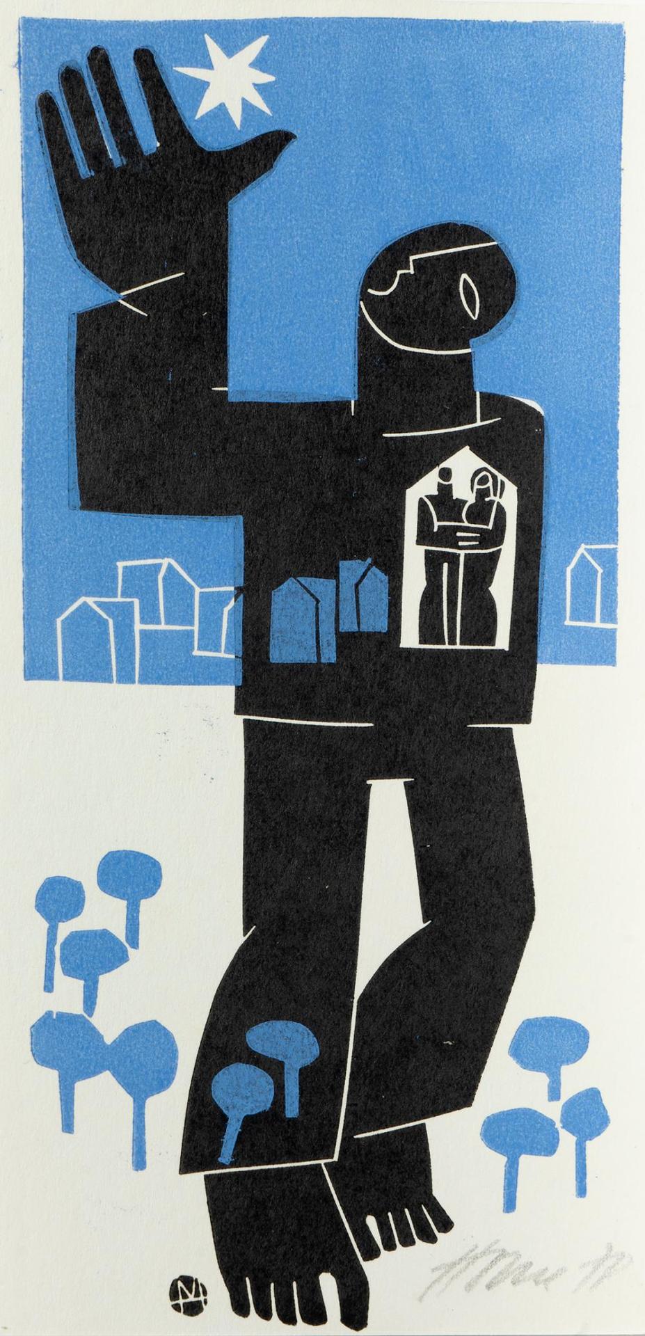 Miroslav Houra (1933-2006) - Untitled - Star