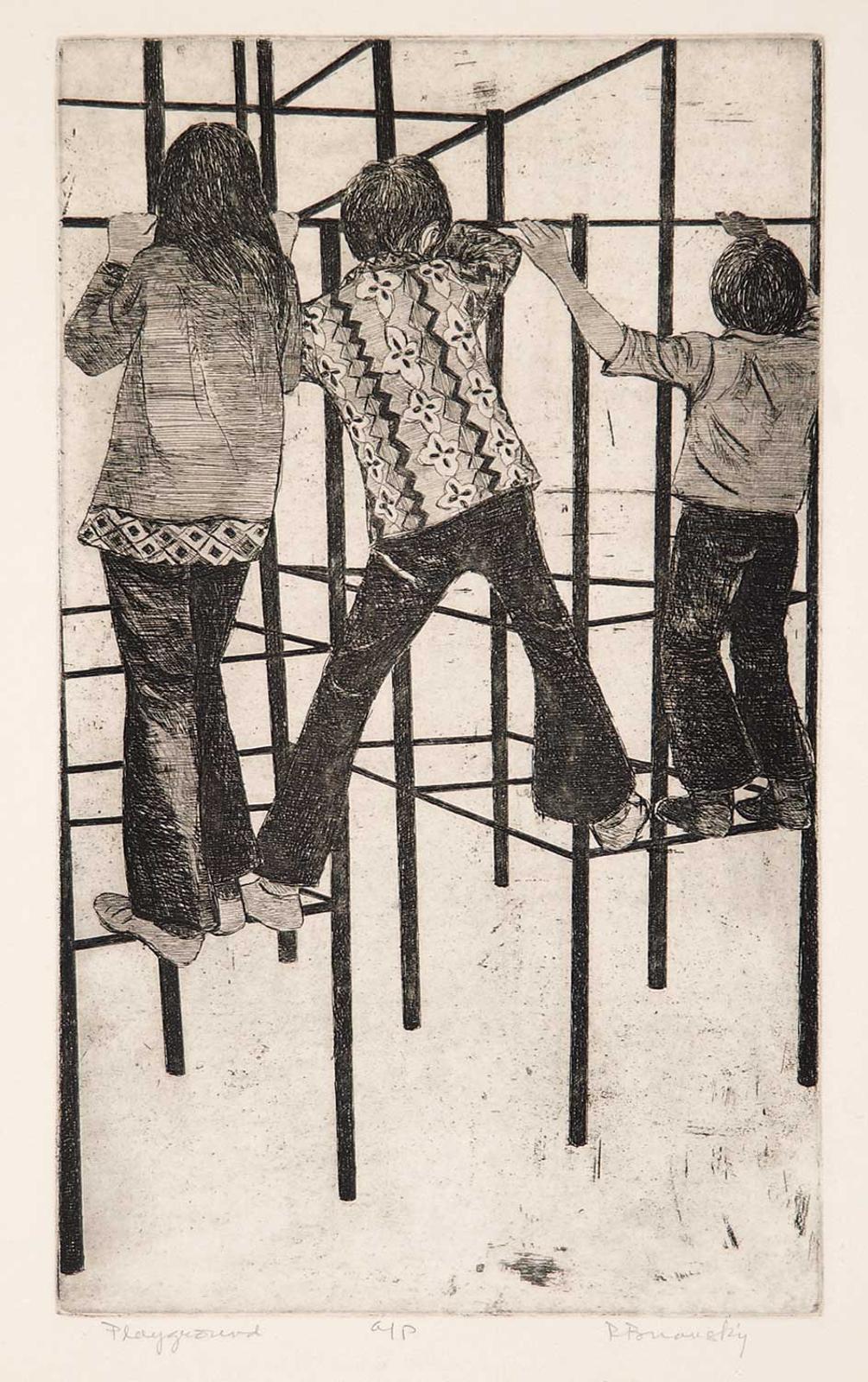 Rita Briansky (1925-1966) - Playground  #A/P