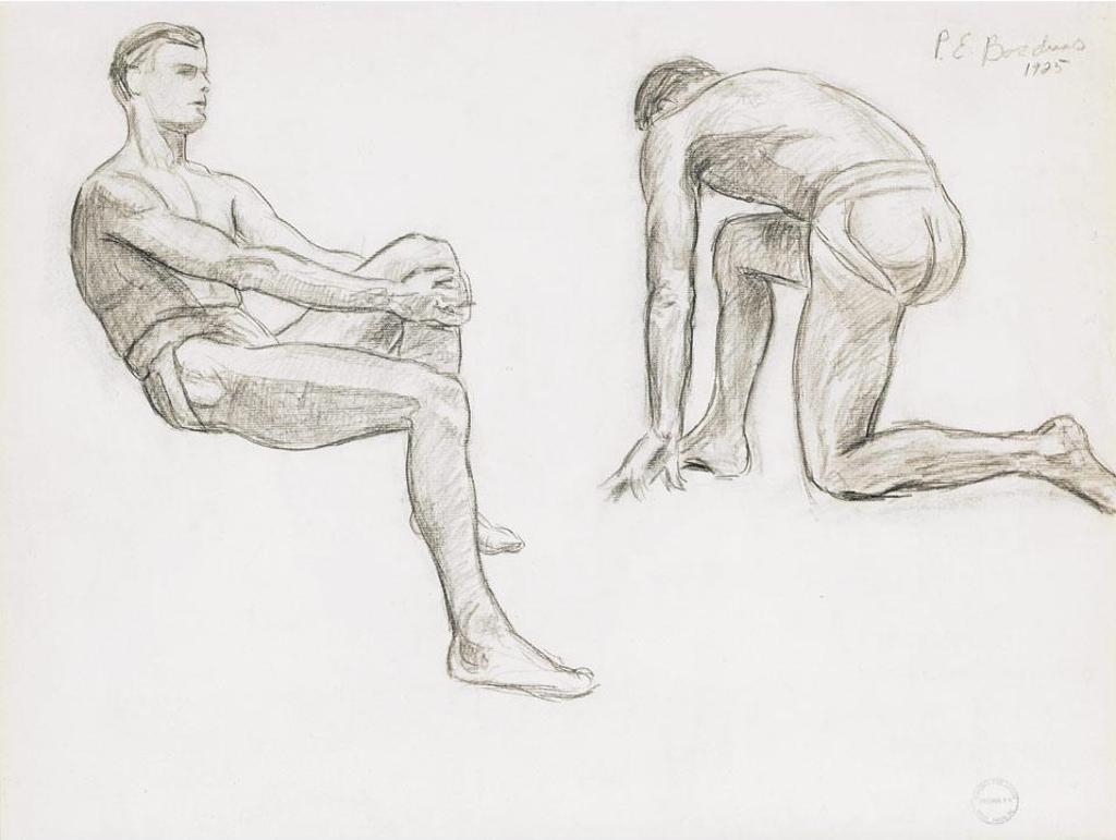 Paul-Émile Borduas (1905-1960) - Etudes Des Poses