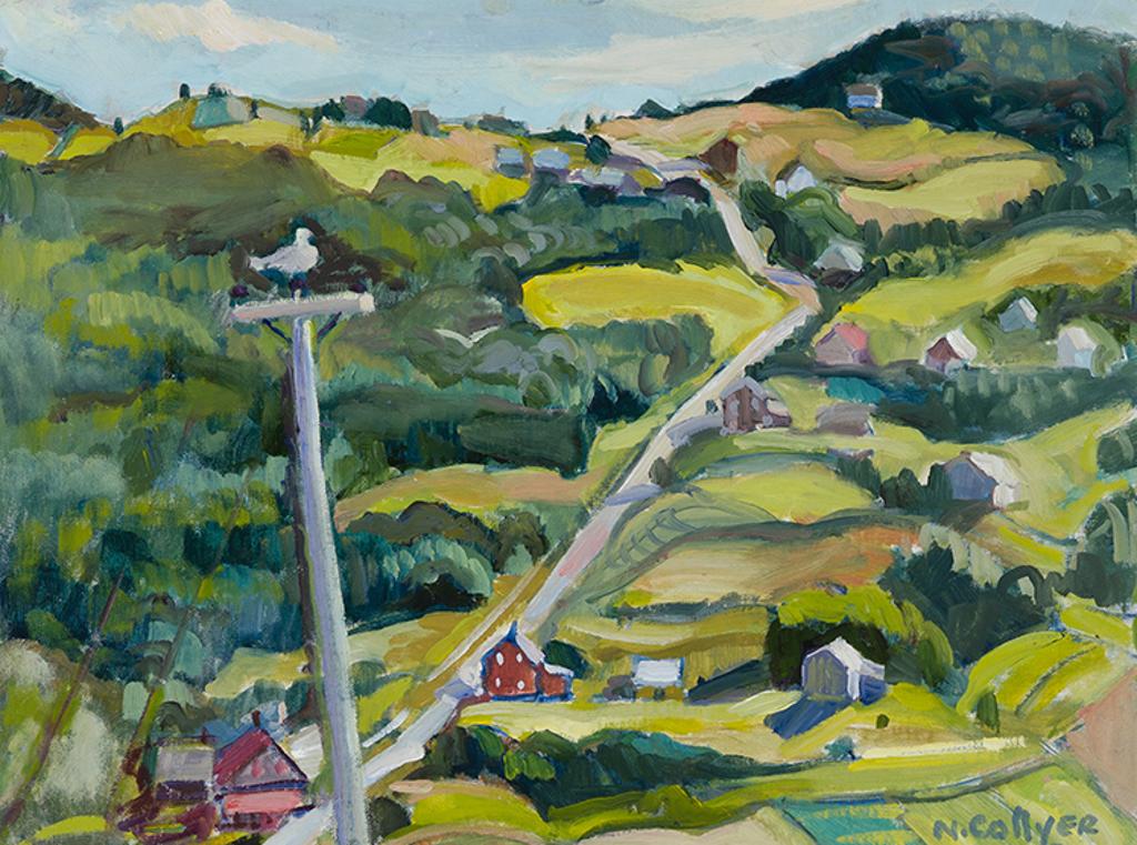 Nora Frances Elisabeth Collyer (1898-1979) - Hillside at Port au Persil, PQ