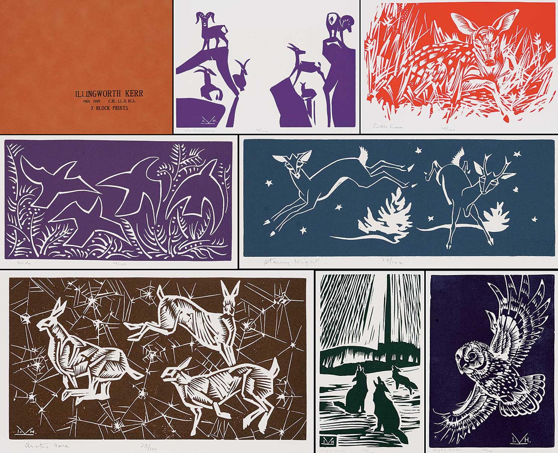 Illingworth Holey (Buck) Kerr (1905-1989) - Illingworth Kerr Block Prints Portfolio #25/100
