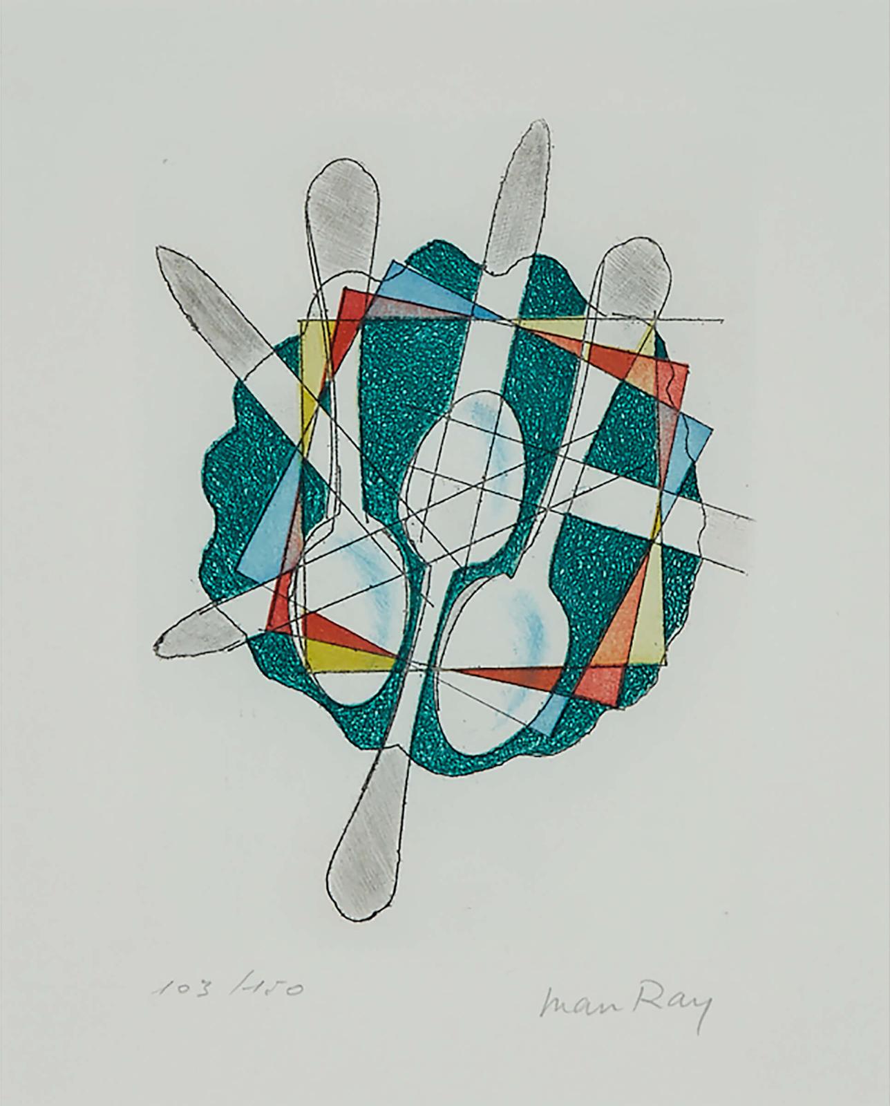 Man Ray (1890-1976) - Découvert (From Electro-Magie), 1969 [anselmino, 40a]