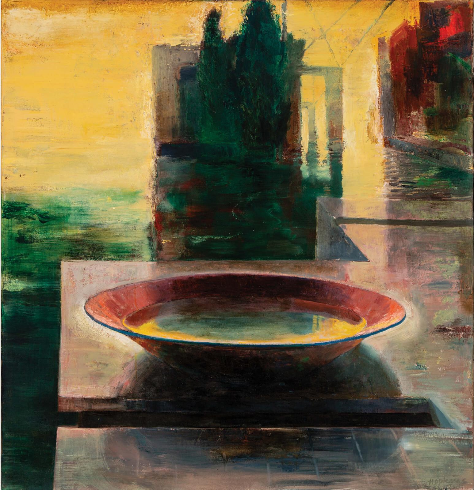 Tom Hopkins (1944-2011) - Untitled - The Water Bridge