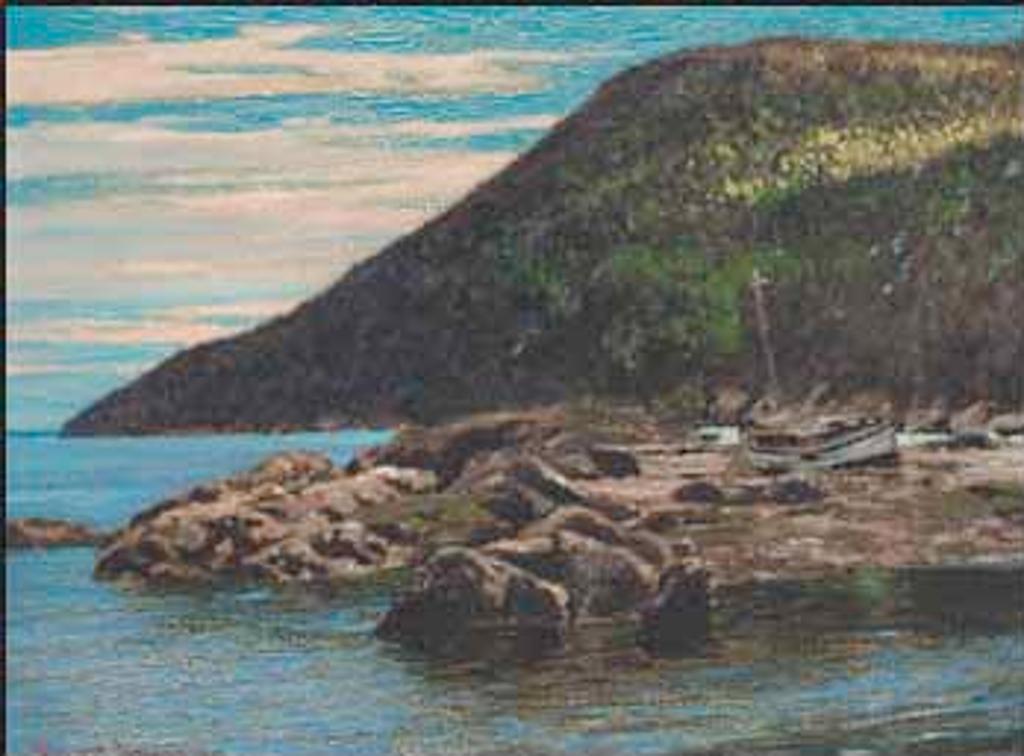 Frank (Franz) Hans Johnston (1888-1949) - Cool Shadows of Spring