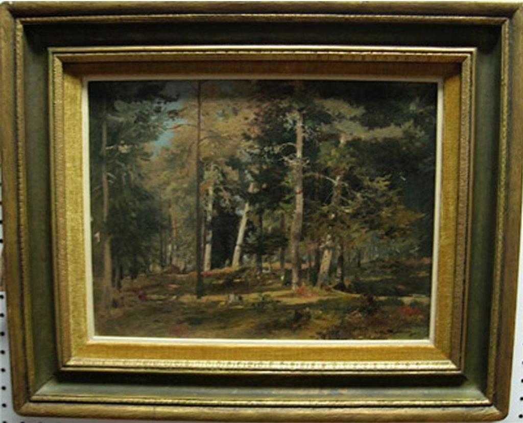 Alfred Wahlberg - Sunlit Forest