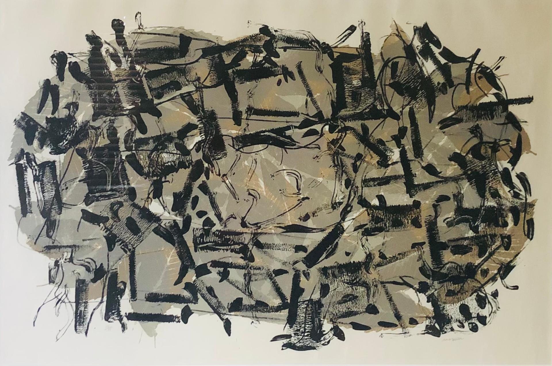 Jean-Paul Riopelle (1923-2002) - Feuille II, 1967