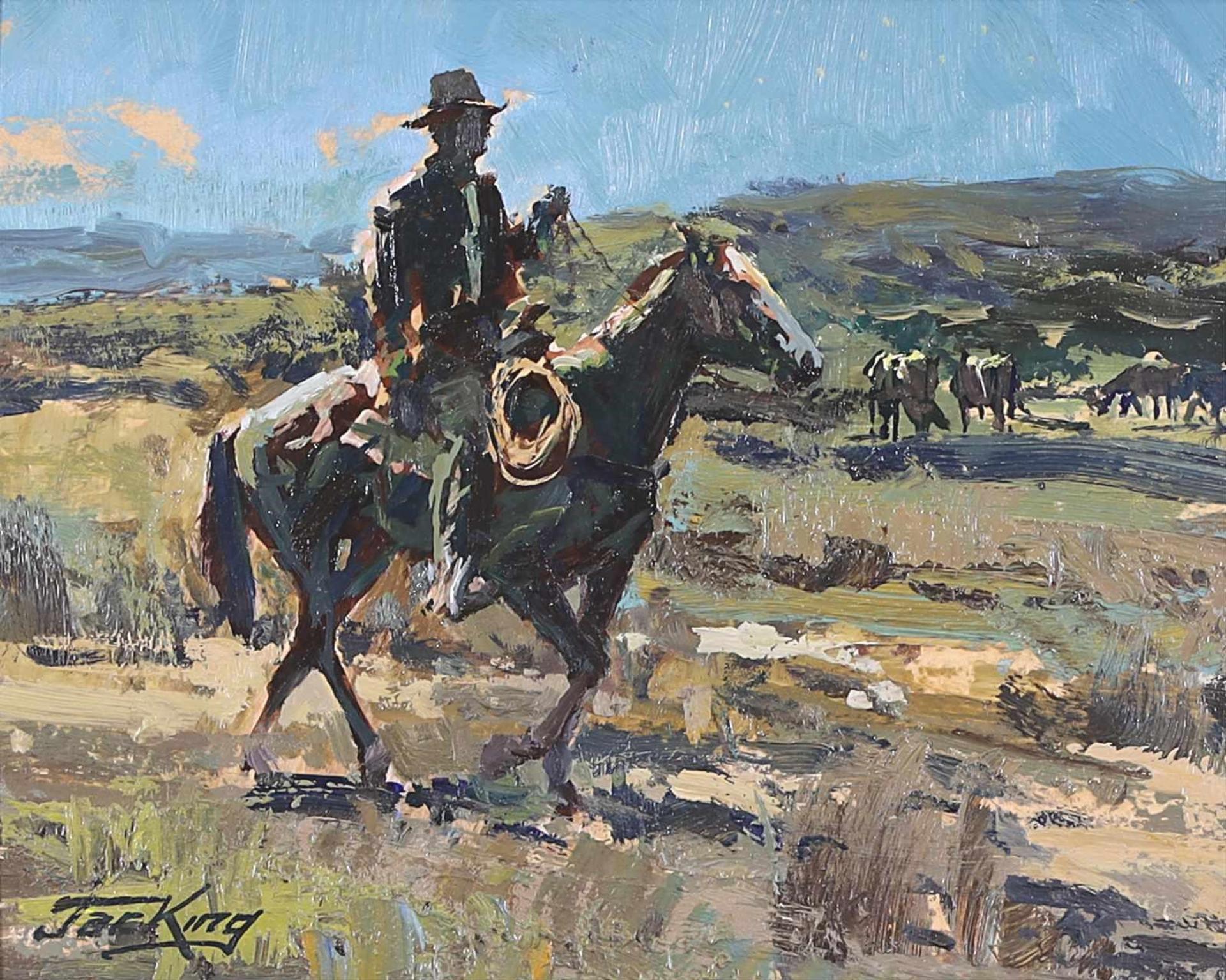 Jack [Jac] Elmo King (1920-1998) - Evening Approaching