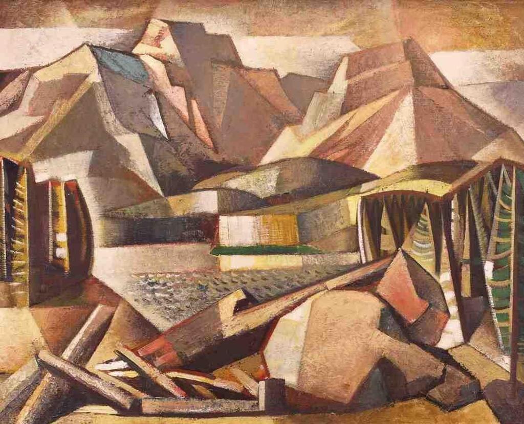 Henry George Glyde (1906-1998) - Mountain Forms; 1959