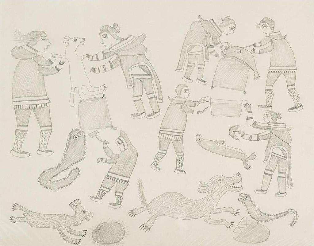 Kiakshuk (1886-1966) - Untitled