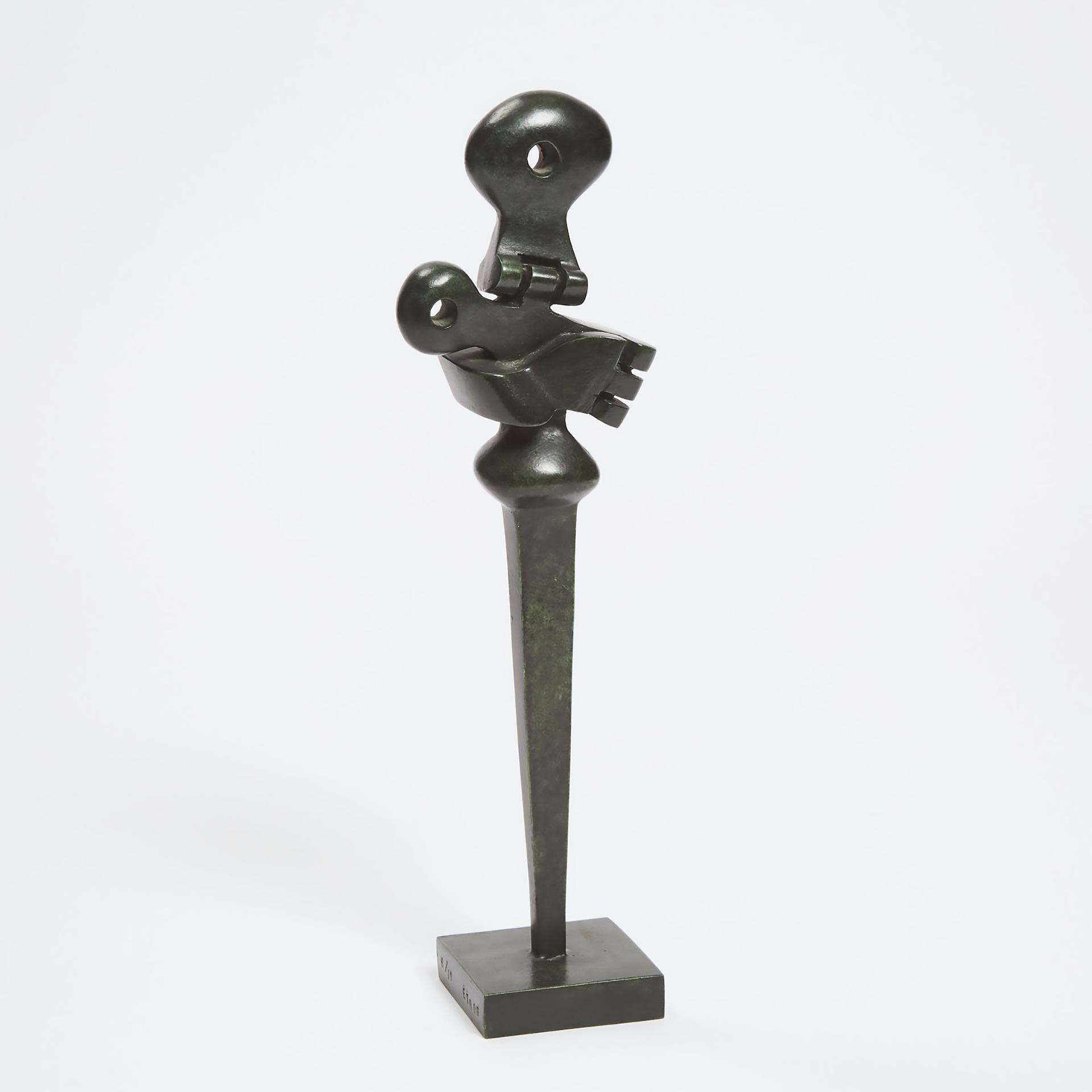Sorel Etrog (1933-2014) - Mother And Child Study, 1975