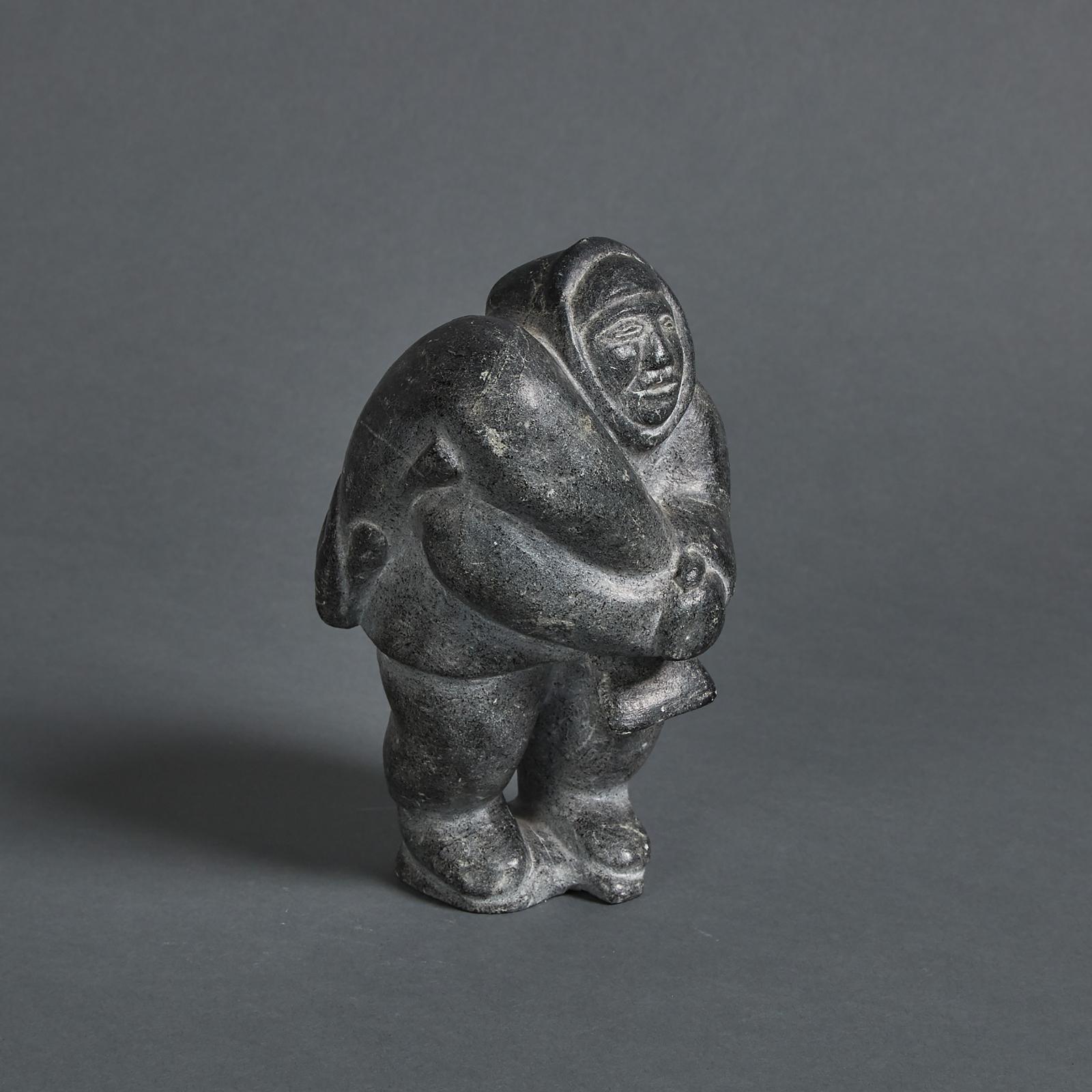 Maggie Augiak (1939) - Hunter With Fish