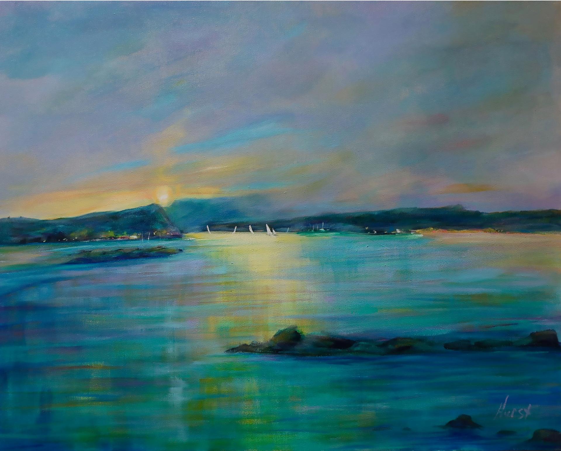 Marilyn Hurst - Regatta In Lilac