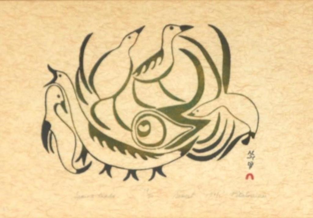 Pitaloosie Saila (1942-2021) - Spring Birds
