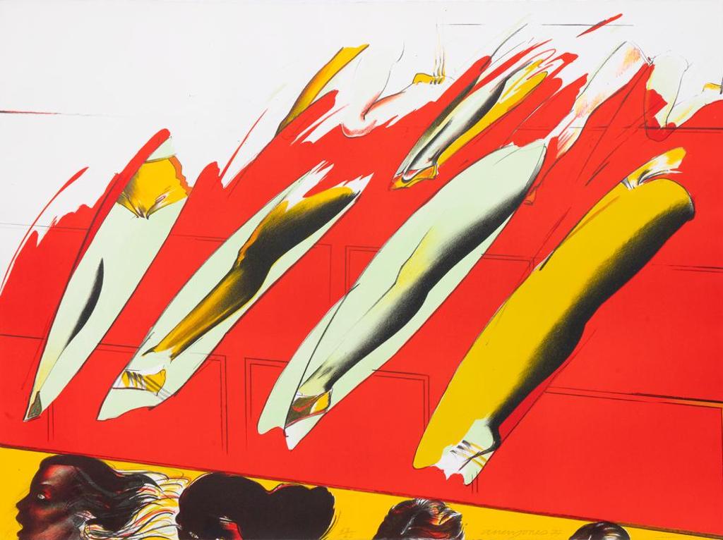 Allen Jones (1937) - Untitled - Hurdles