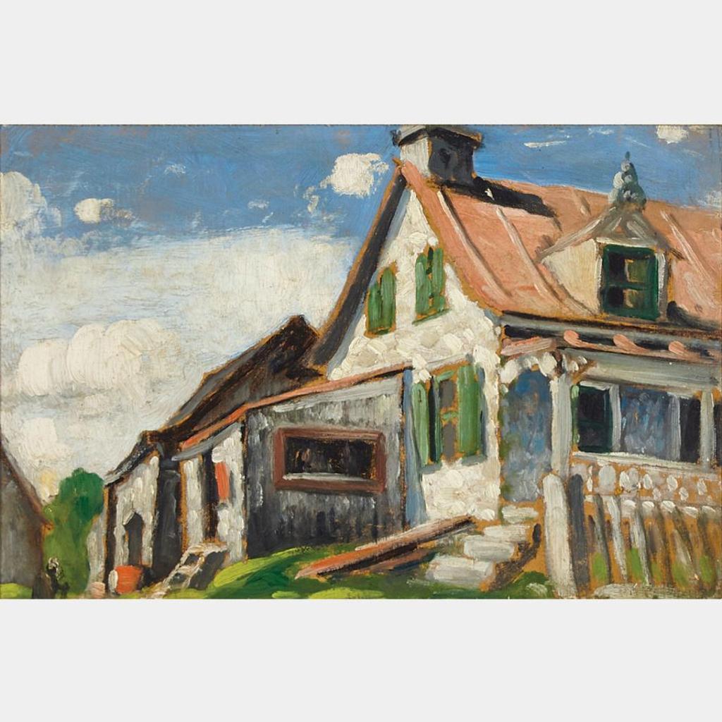 Marc-Aurèle Fortin (1888-1970) - Maison Aux Volets Verts