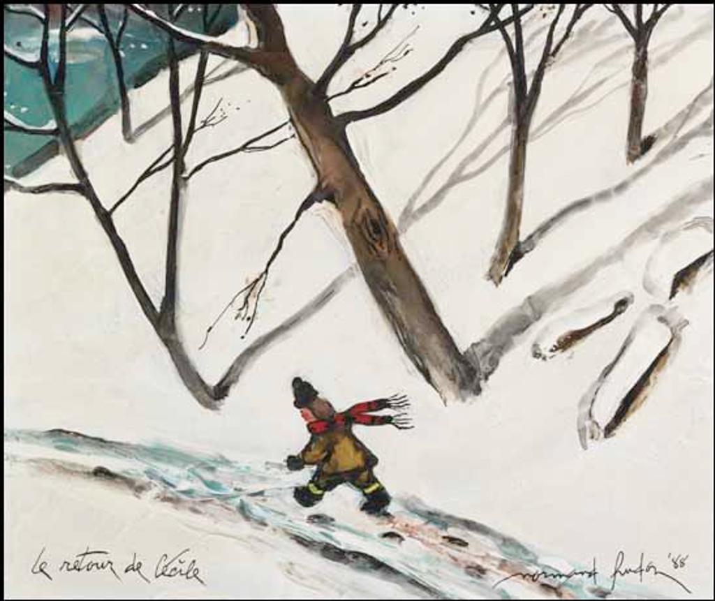 Normand Hudon (1929-1997) - Le retour de Cécile
