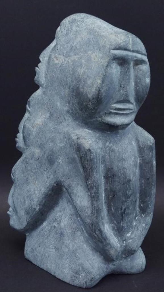 Joy Kiluvigyuak Hallauk (1940-2000) - Heads and Figure, c. 2000