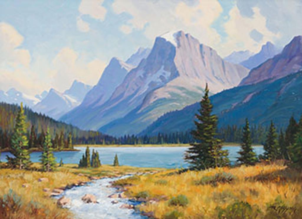 Roland Gissing (1895-1967) - Mountain Scene