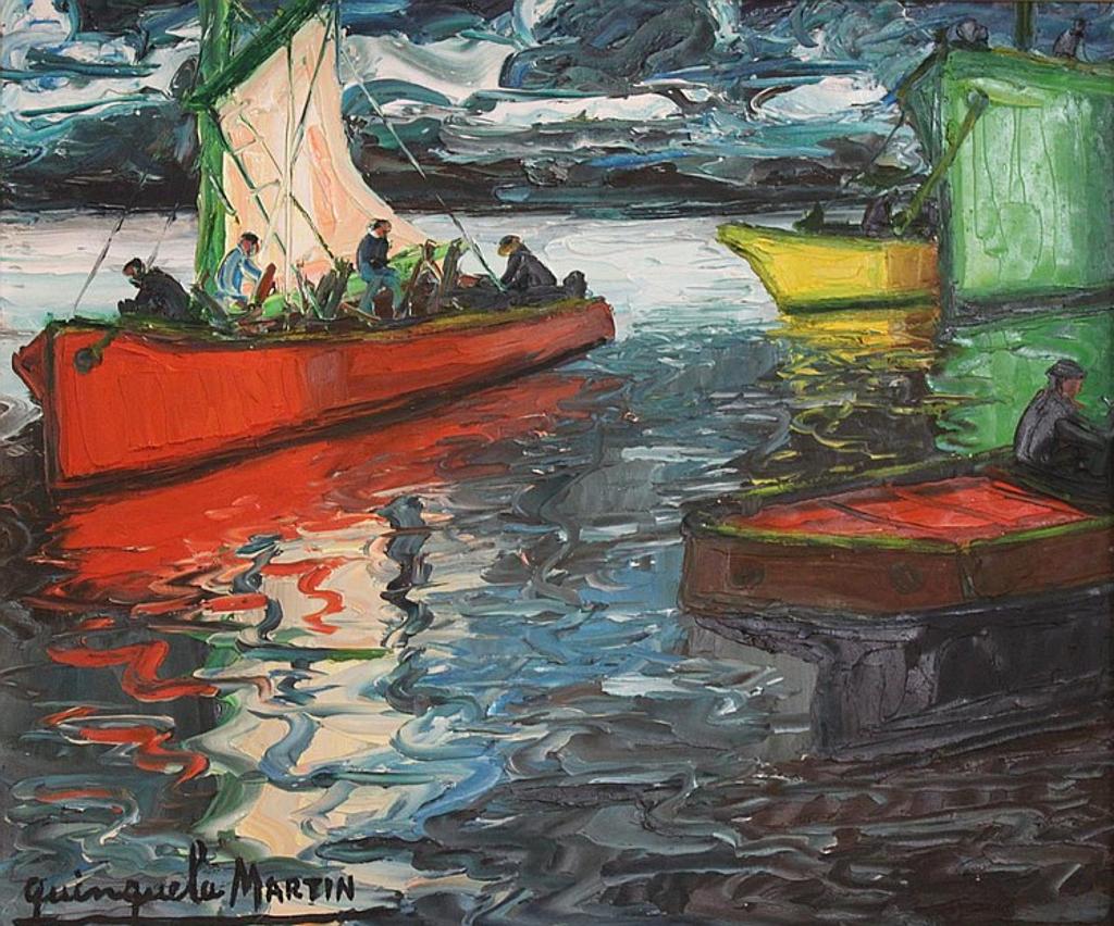 Benito Quinquela Martin (1890-1977) - Tormenta Con Sol