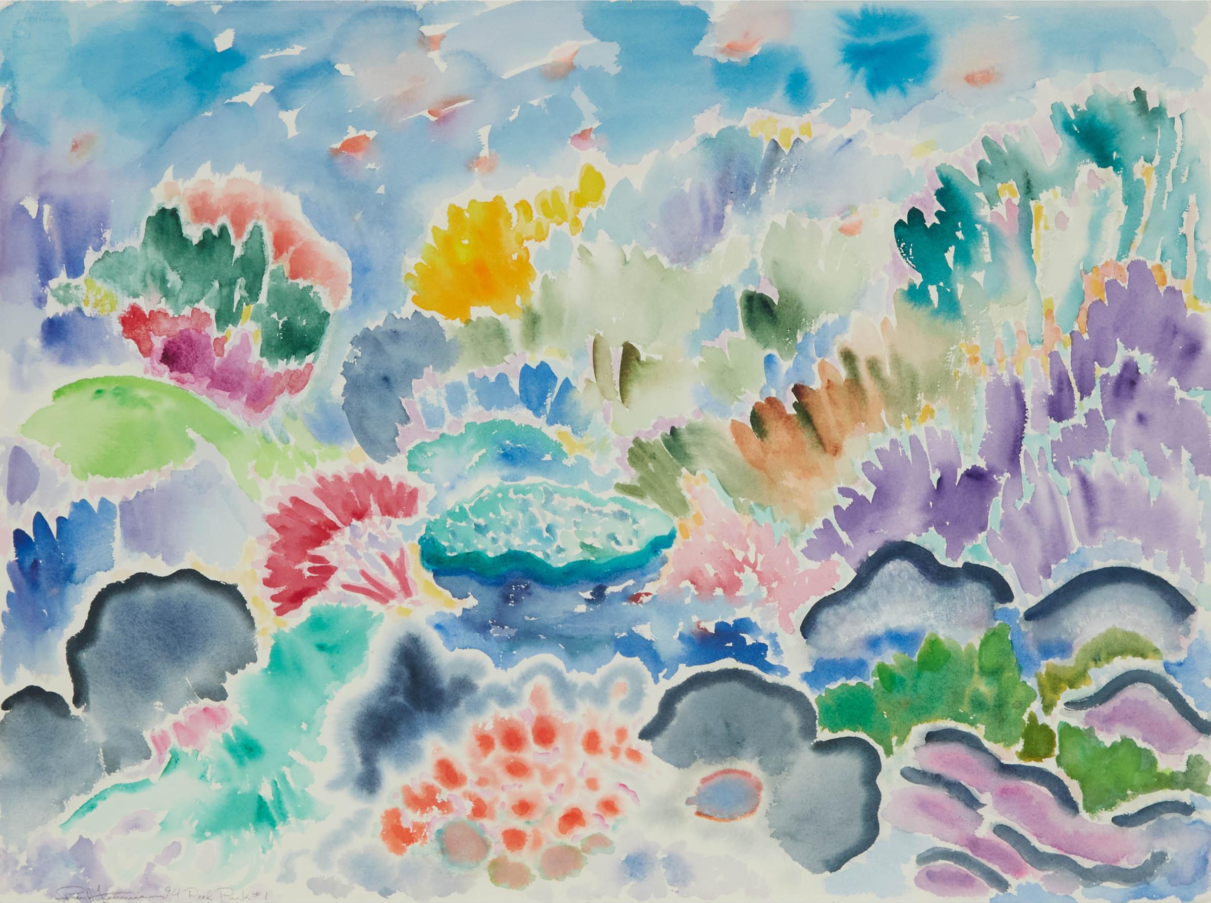 Paul Alexander Fournier (1939) - REEF PARK #1, 1994