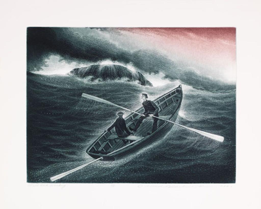 David Lloyd Blackwood (1941-2022) - Gull Rock Breaking